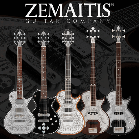 ZEMAITIS (ゼマイティス)のギター / ベース無料レンタル
